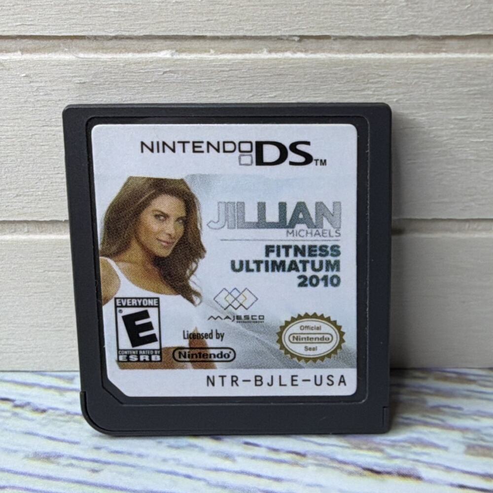 Jillian Michaels Fitness Ultimatum 2010 Nintendo DS Majesco Fitness 2010